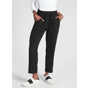 Athleta Metropolis Straight Leg Pant Navy Blue Sz 8